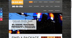 Desktop Screenshot of coloradomobilemusic.com